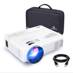 Vankyo Leisure 3 White Mini Projector with Carrying Case